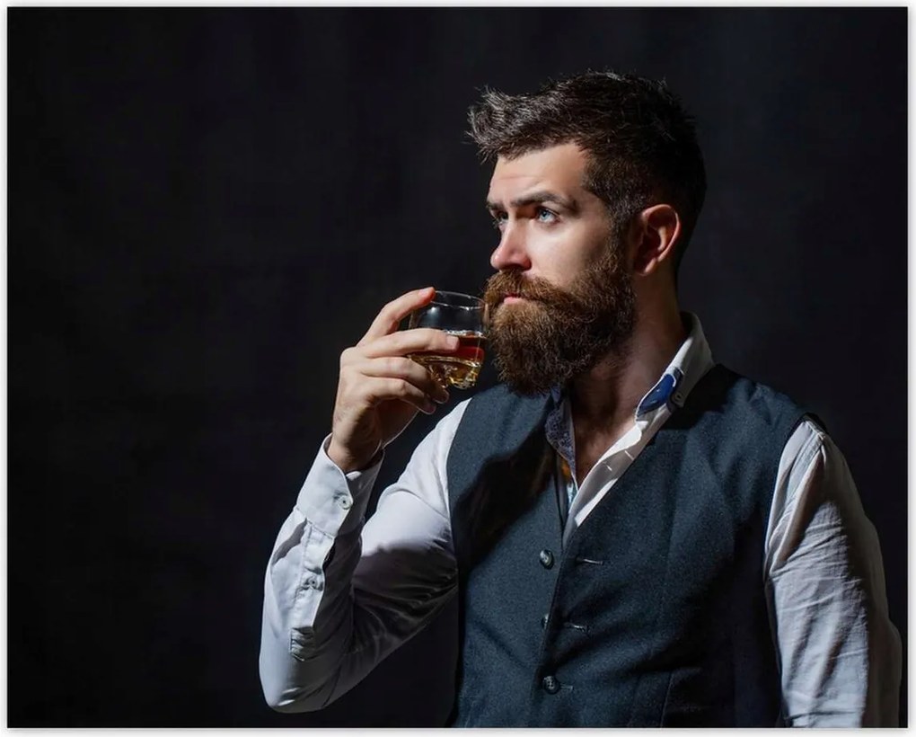 Poszterek 50x40 Elegáns üzletember úr