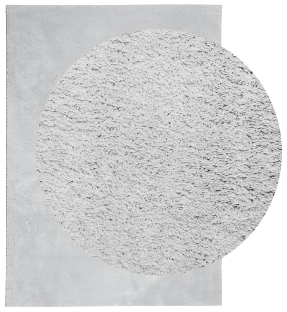 HUARTE szürke rövid szálú puha és mosható szőnyeg 160 x 230 cm