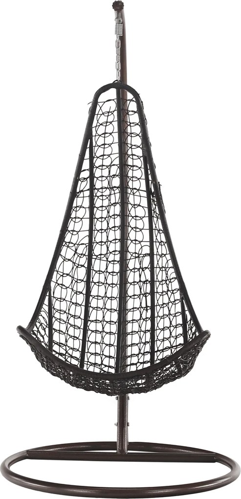 Függő fotel, barna / krém, KALEA 2 NEW