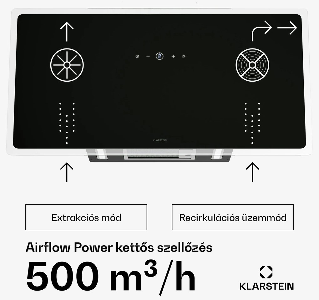 Klarstein AlizeEdge páraelszívó, Érintős, Lapos, Csendes, Beépített, A+