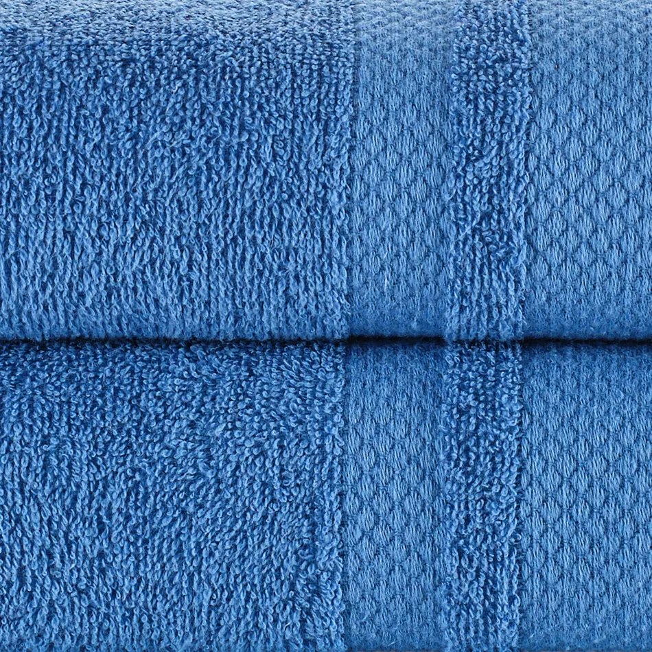 4Home Deluxe fürdőlepedő és törölköző szett kék70 x 140 cm, 50 x 100 cm, 50 x 100 cm, 70 x 140 cm