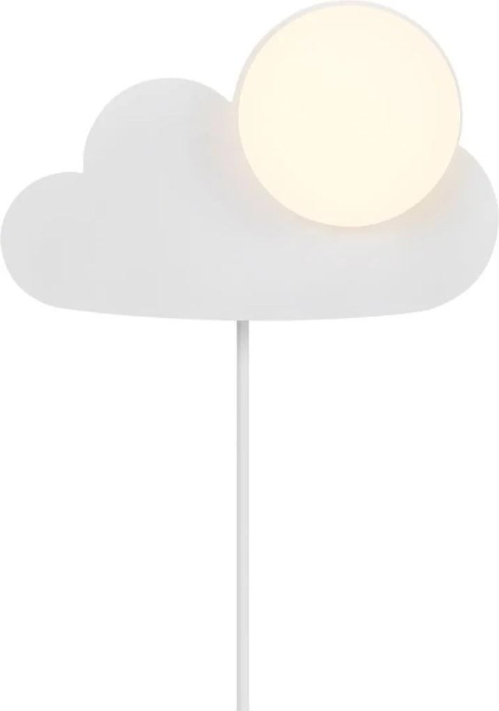 Nordlux gyerek fali lámpa skykucloud fehér nor2312971001