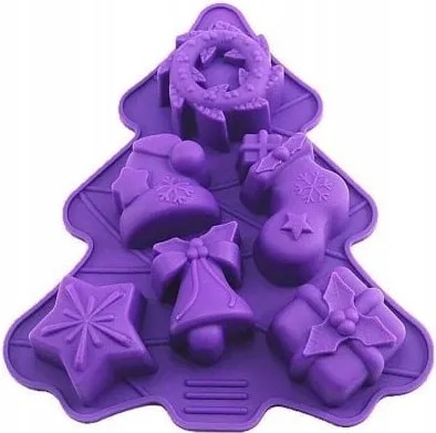 Szilikon sütőforma karácsonyra