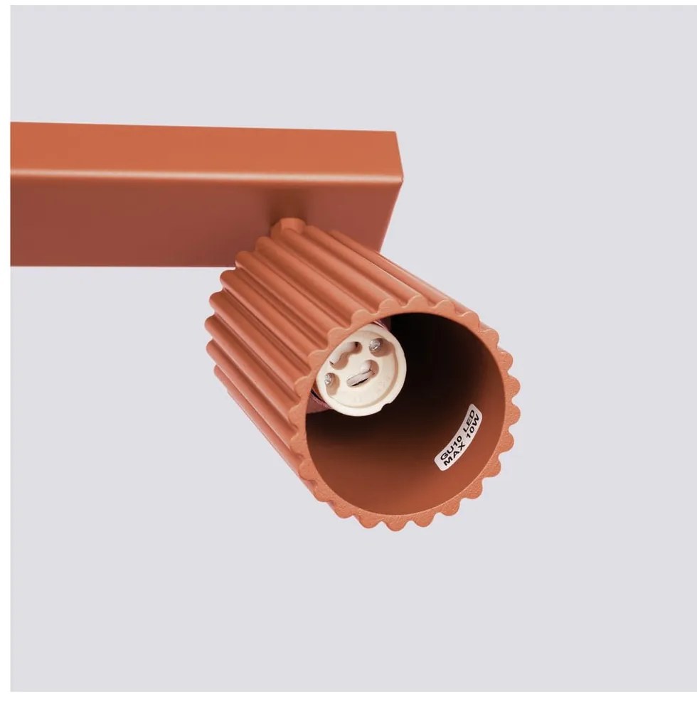 Téglavörös spotlámpa 6,5x45 cm Gleam – Sollux