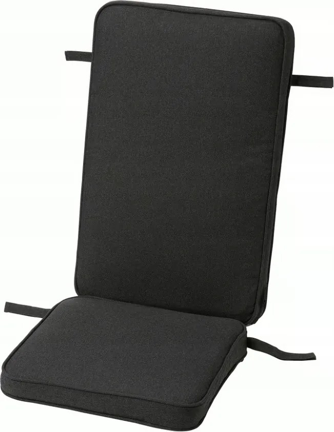 Ikea Jarpon/duvholmen Ülőpárna/háttámla, kerti,antracit,116x45cm