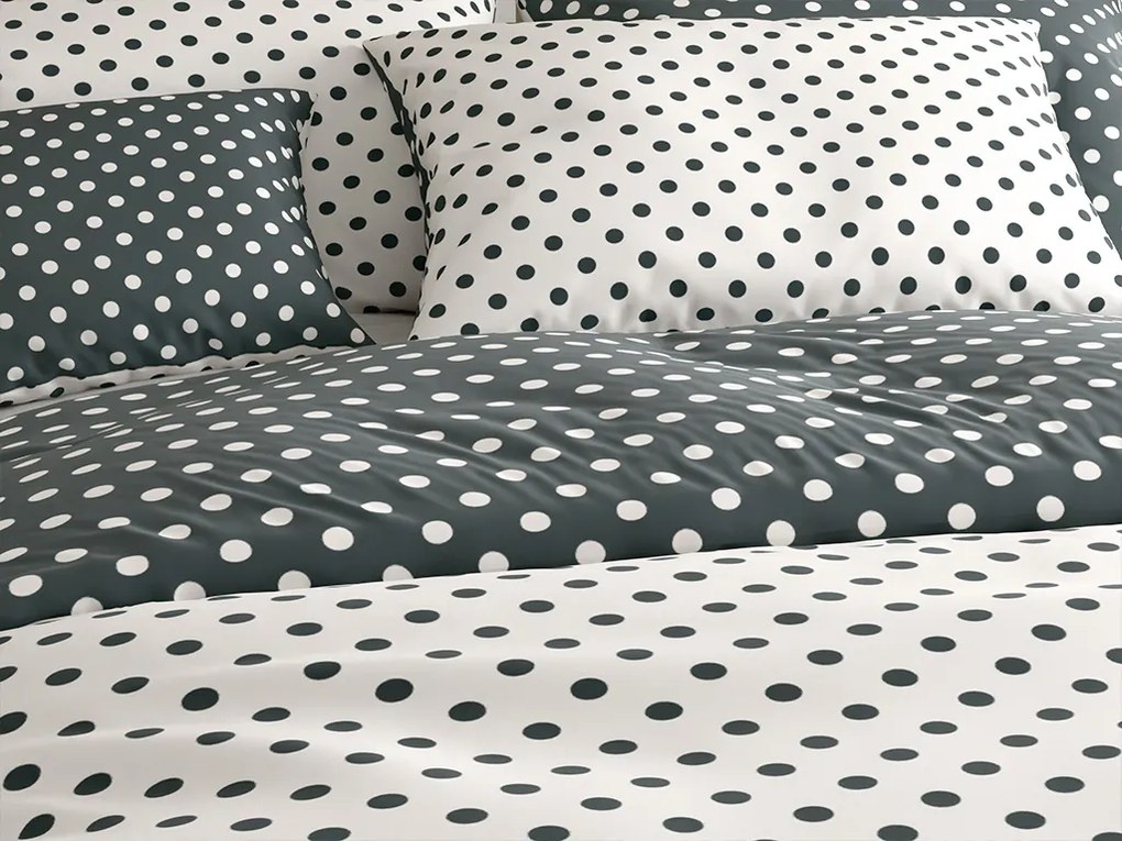 Colam fehér pamut ágyneműhuzat