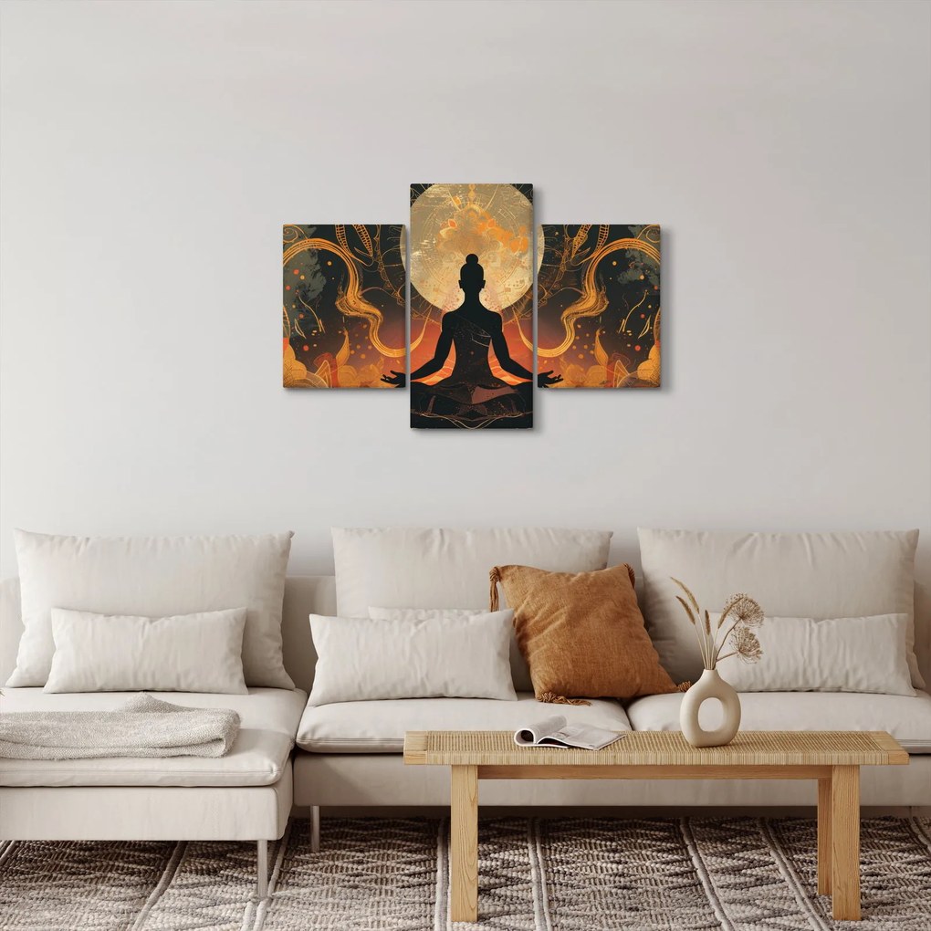 Kép - Meditáció (90x60 cm)