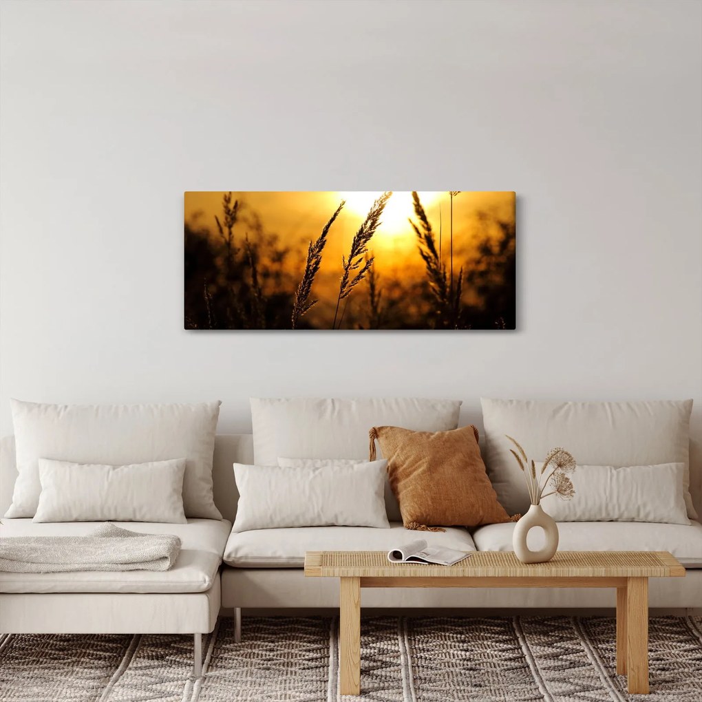 A lenyugvó nap képe (120x50 cm)