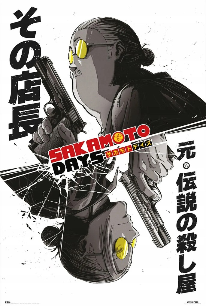 Poszter fali poszter a nappaliba film Sakamoto Days Manga