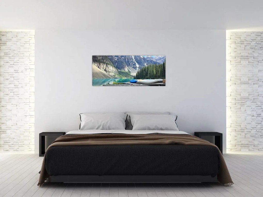 Kép - Moraine Lake (120x50 cm)