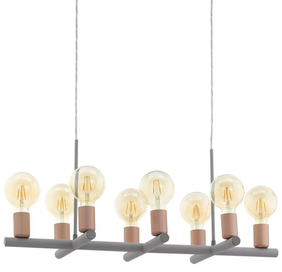 Eglo Adri 1 97449 függeszték, 8x60W E27