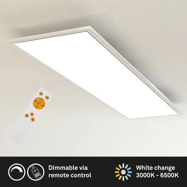 Brilo - LED Dimmelhető mennyezeti lámpa SLIM LED/24W/230V 100x25 cm + távirányító