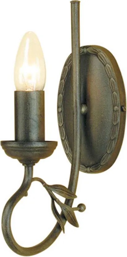 Elstead Lighting OLIVIA OV1-BLK-GOLD Fali lámpa 1x60W/E14