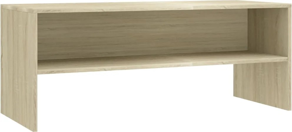 vidaXL sonoma tölgy színű szerelt fa TV-szekrény 100 x 40 x 40 cm