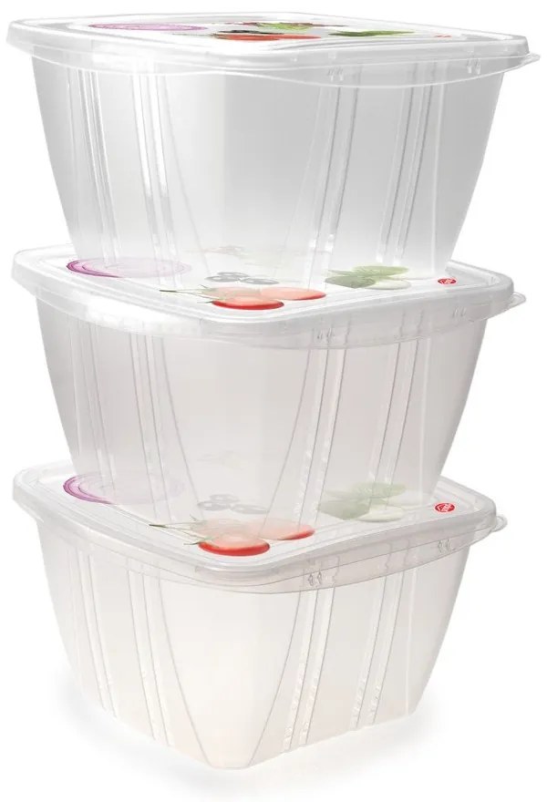 Élelmiszertartó doboz szett 3 db-os – Snips