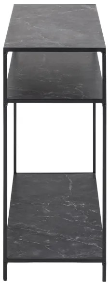 ALMA antracit konzolasztal