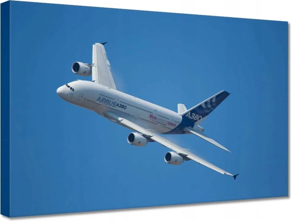 Vászonkép 30x20 Utasszállító repülőgép A380