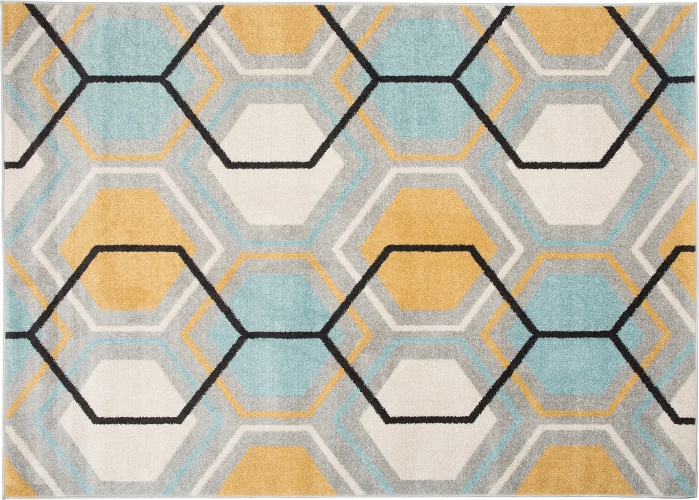 Szőnyeg Fríz 120x170 Divatos Színes Pasztell c569b