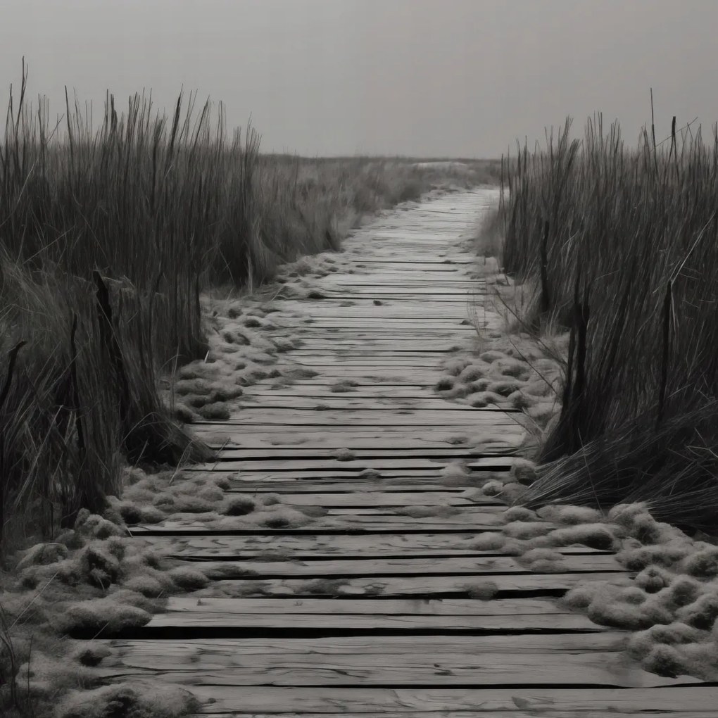 Poszter 30x30cm A csend ösvénye Dűnék