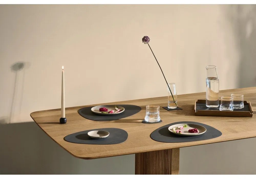 Öko bőr tányéralátét 37x44 cm Curve L Nupo – LIND DNA