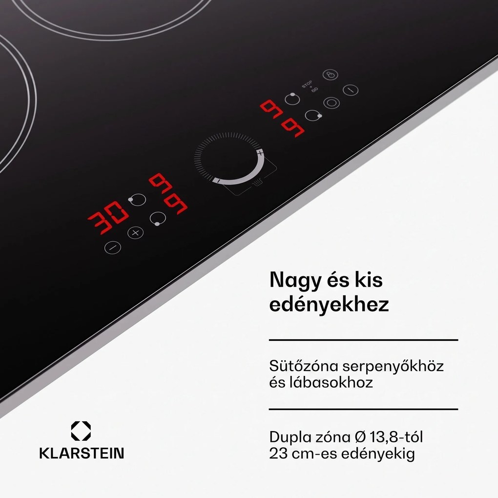 Klarstein Virtuosa 90 üvegkerámia főzőlap
