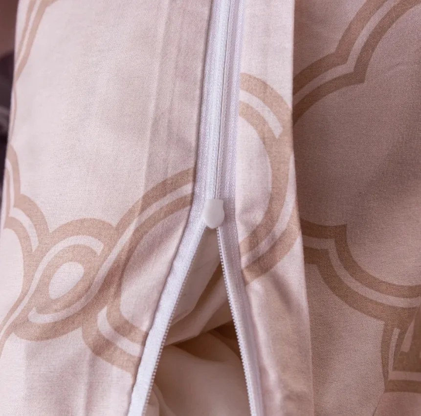 Mikroszálas ágyneműhuzat MOROCCO szürke-bézs Ágyneműhuzat mérete: 70 x 80 cm | 140 x 200 cm