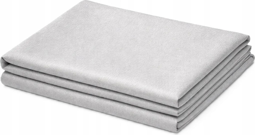 Abrosz dekoratív asztaldísz ezüst nagy elegáns 140x240cm