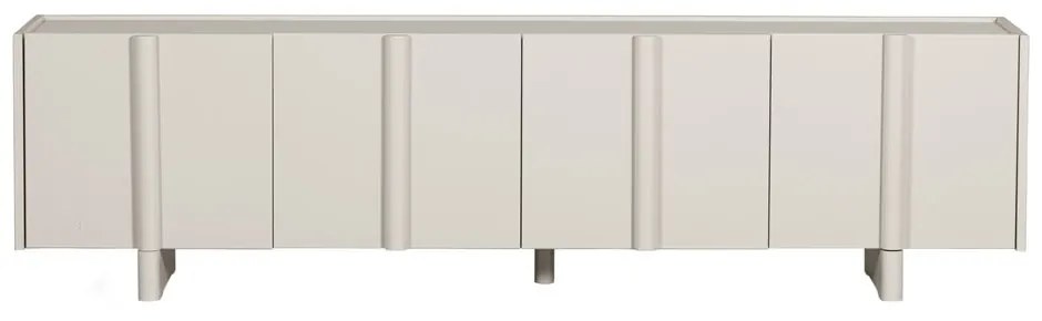 Krémszínű borovi fenyő moduláris TV-állvány 200x53 cm Basu – WOOOD