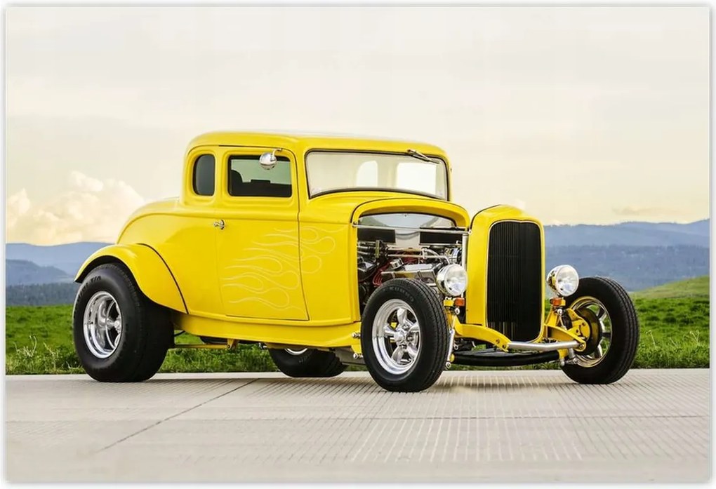 Poszterek 185x125 Sárga klasszikus