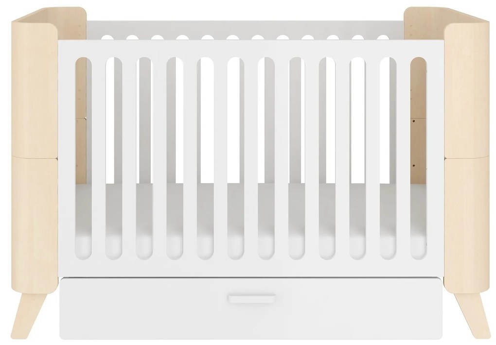 Gyerek kiságy tárolóval HOPPA 70 x 140 cm