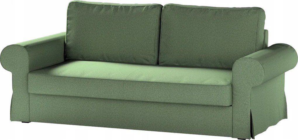 Backabro 3 személyes összecsukható kanapé huzat Ikea zöld