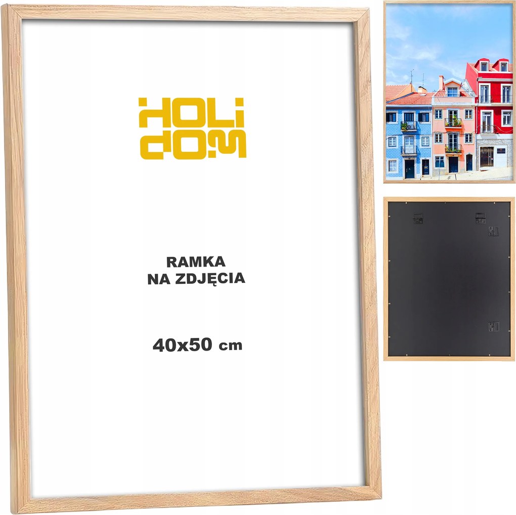 Képkeret 40x50 Poszter Oklevél Keret Fotó Mdf Falra Szín Fa