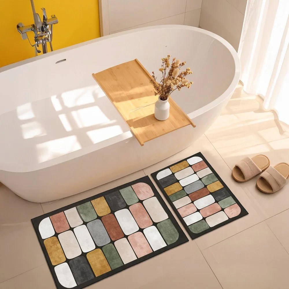 Fürdőszobai kilépő szett 2 db-os 60x100 cm – Foutastic