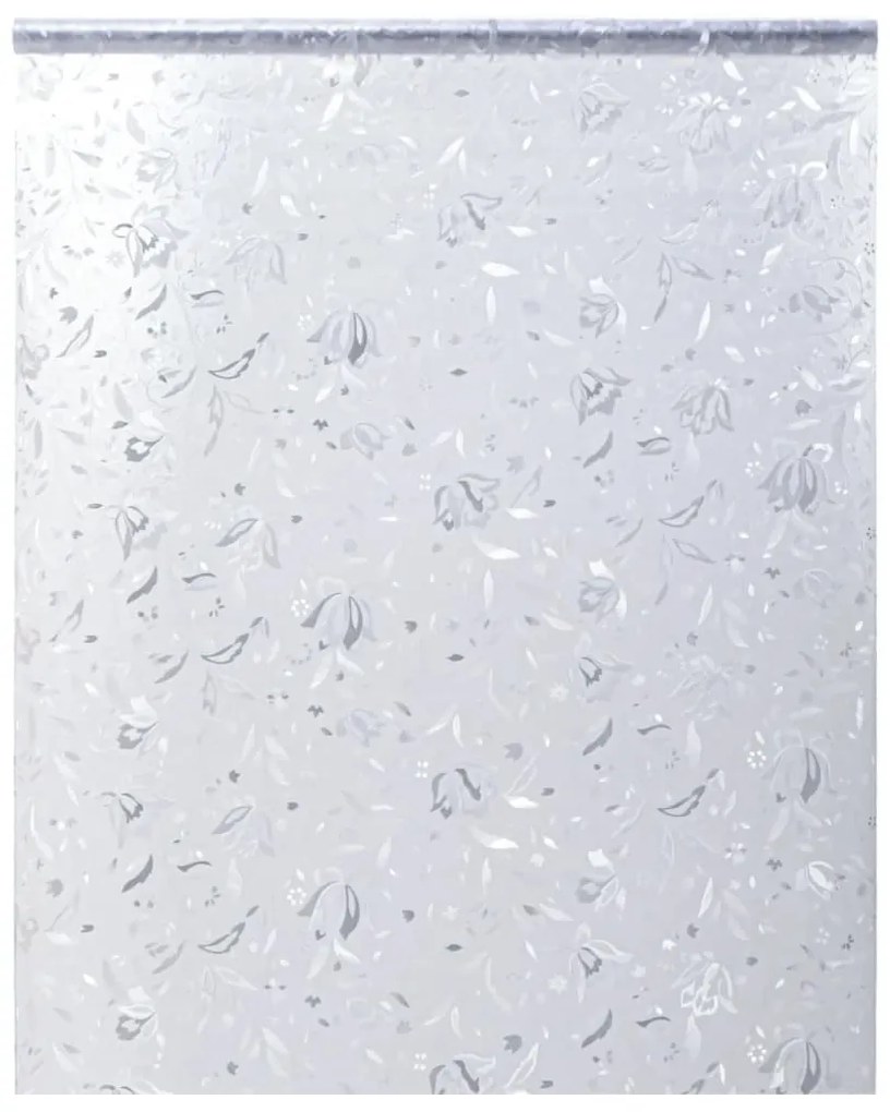 matt virágminta PVC ablakfólia 90 x 500 cm
