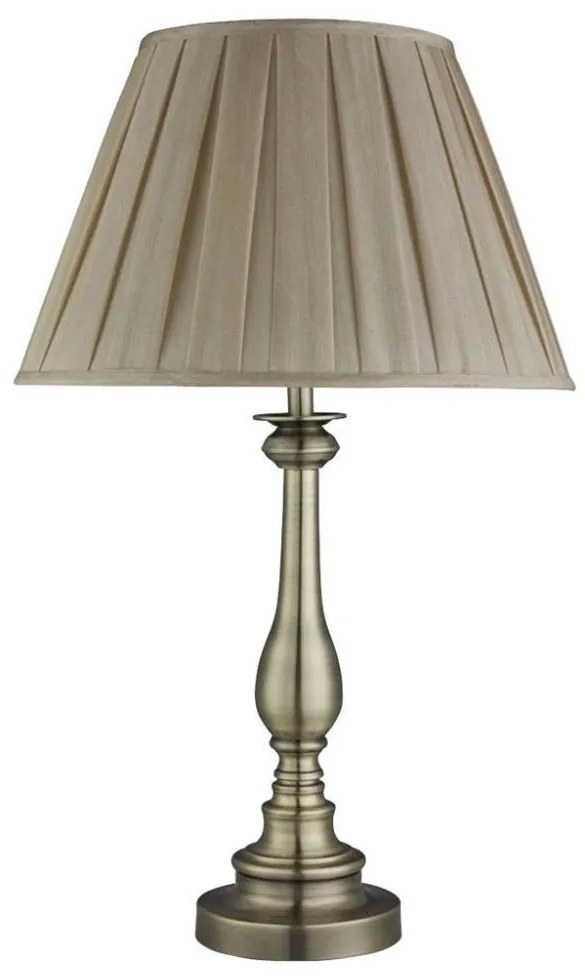 Searchlight EU4023AB - Asztali lámpa FLEMISH 1xE27/60W/230V