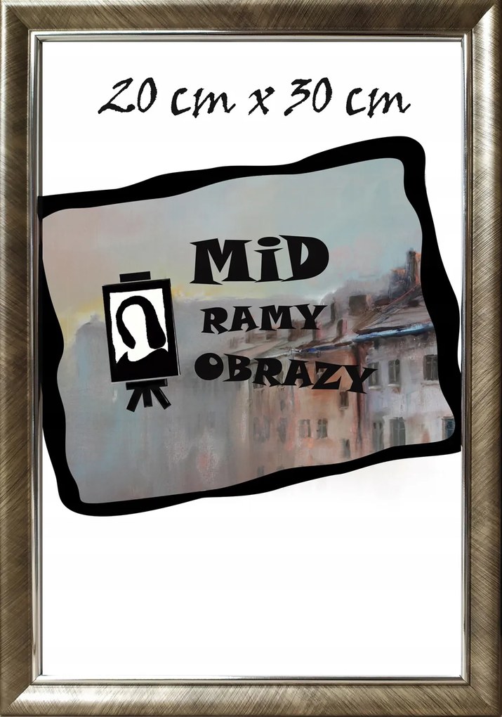 Klasszikus képkeret falra és asztalra, 20x30 cm