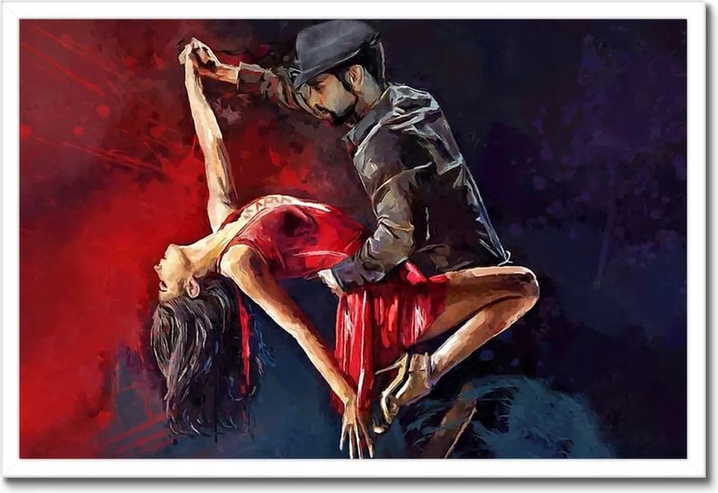Poszterek keretben 60x40 Tangó Szenvedélyes táncok Szex