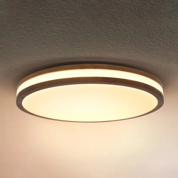 Brilagi-LED Dimmelhető lámpatest MOLINA LED/72W/230V 3000-6500K tölgy, átmérő 78 cm + távirányító