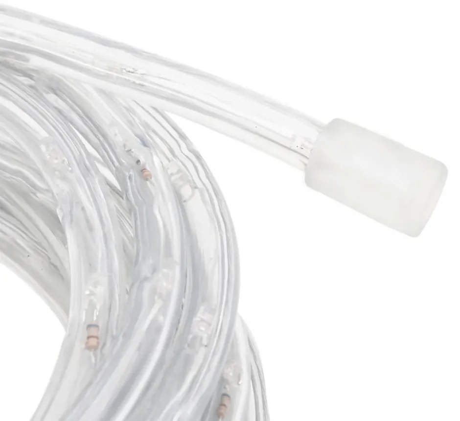 PVC fényfüzér 480 hideg fehér LED-del 20 m