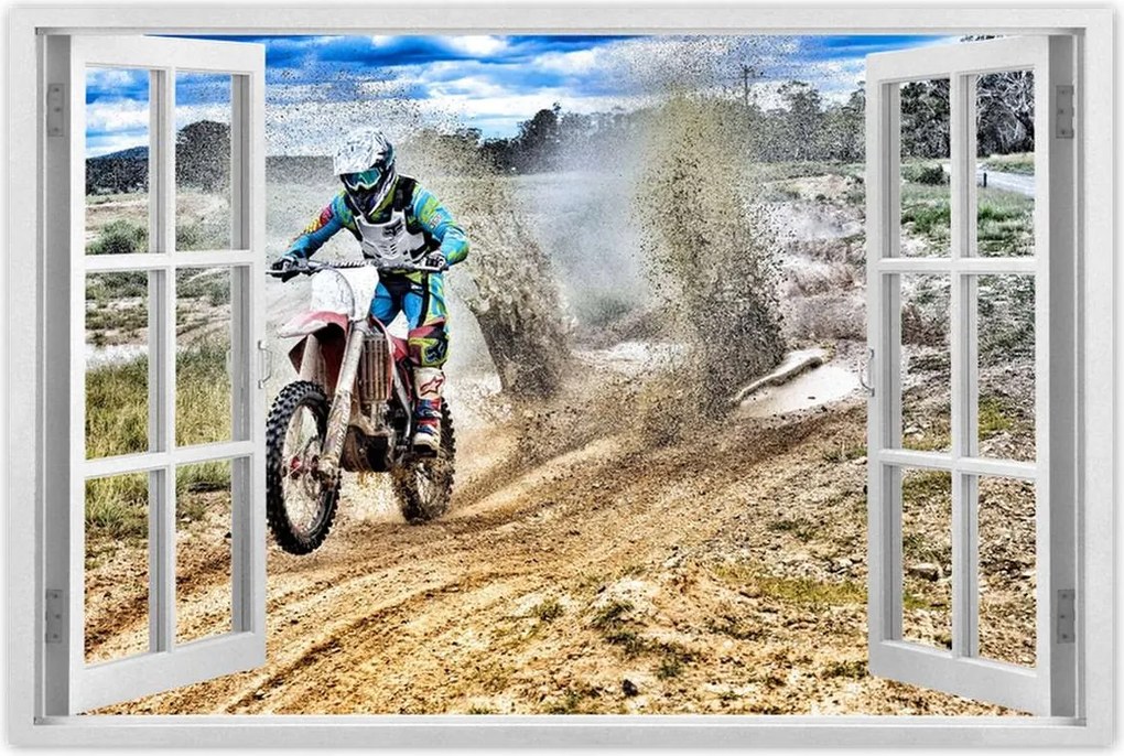Poszterek 60x40 Motocross vertikális