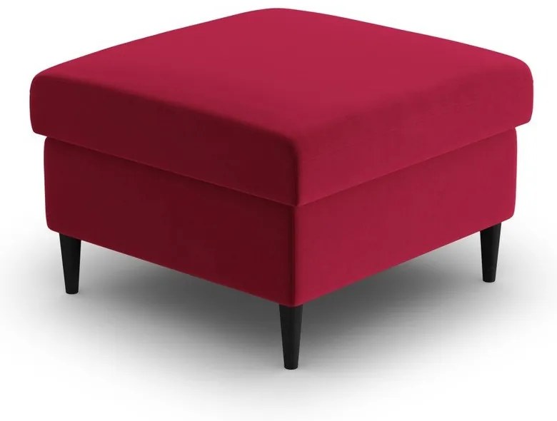 Piros bársony lábtartó Kyoto – Cosmopolitan Design