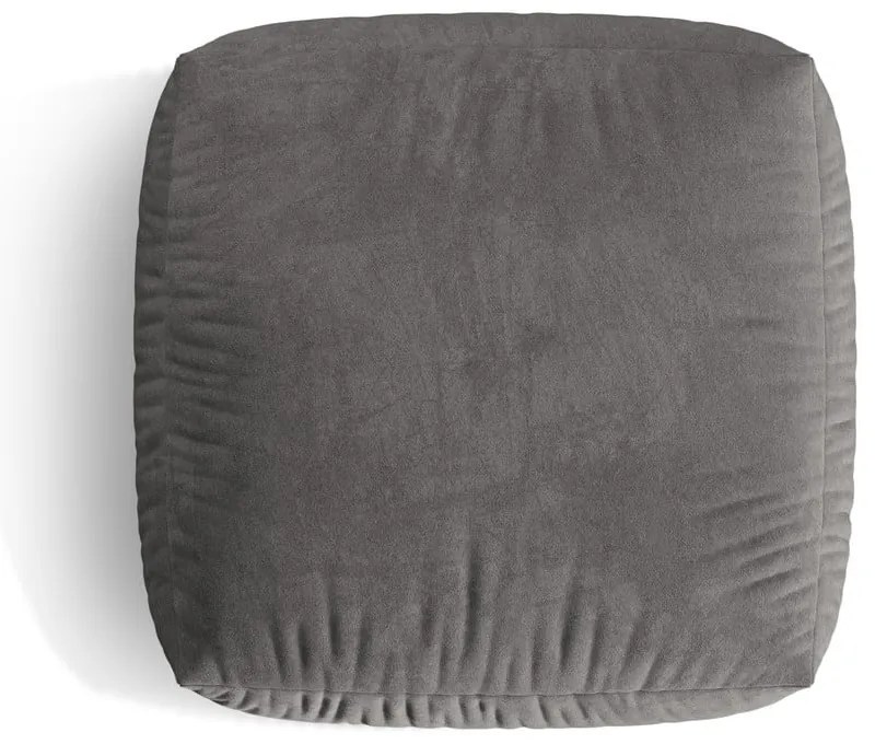 Szürke bársony moduláris lábtartó Martina – Micadoni