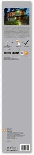 Ledvance - LED RGB kültéri lámpa SMART + FLARE LED / 7,5W / 230V IP44 Wi-Fi