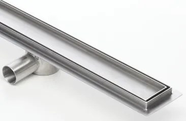 Kesmet 120 cm-es beépíthető vonalfolyóka szifonnal, acél