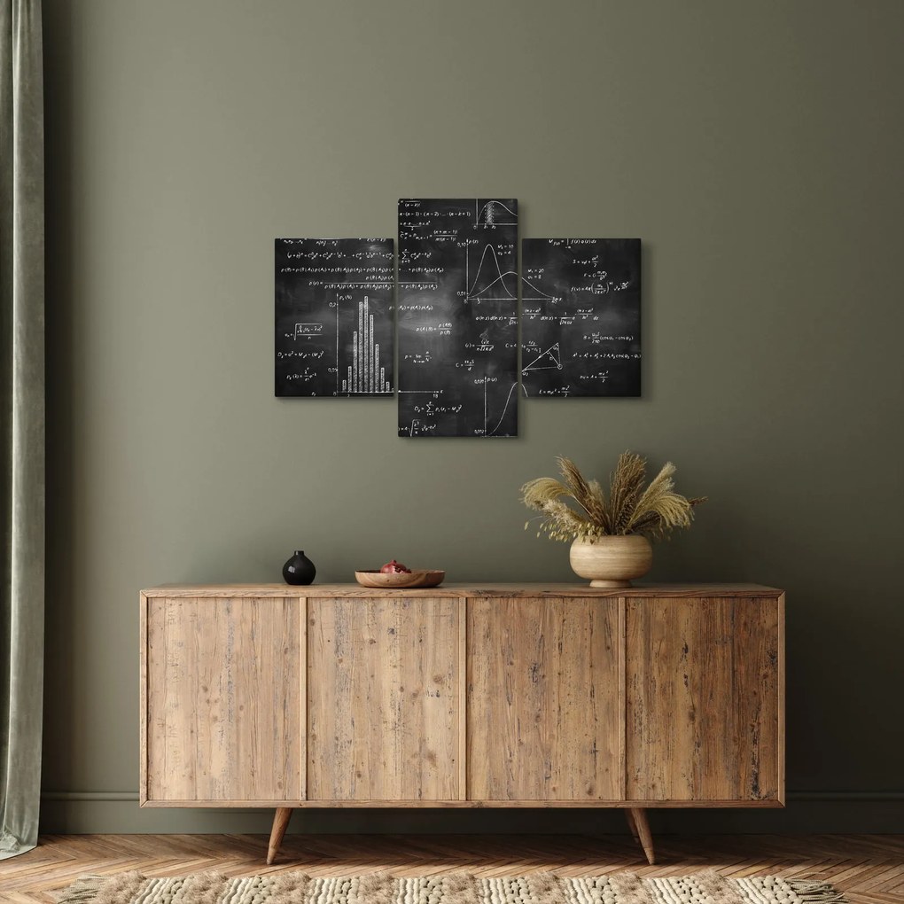 Kép - szerelem, számok (90x60 cm)