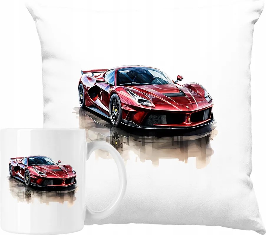 Bögre Szett Párna Sportautó 1 Ötlet Ajándék