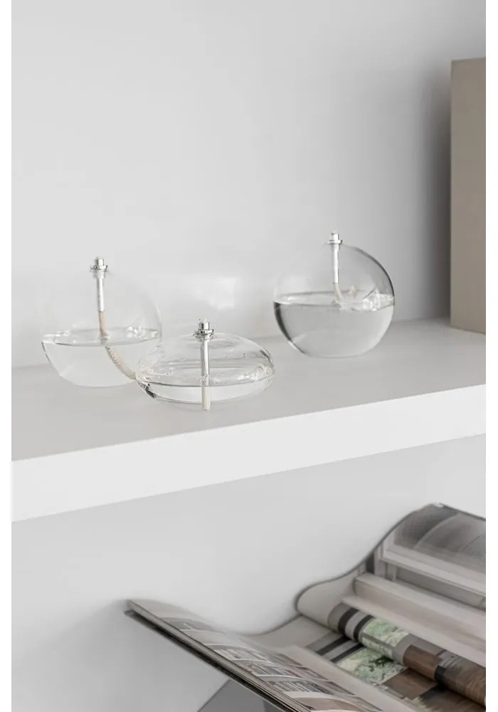 Üveg olajlámpa (magasság 10 cm) Aura – Mette Ditmer Denmark