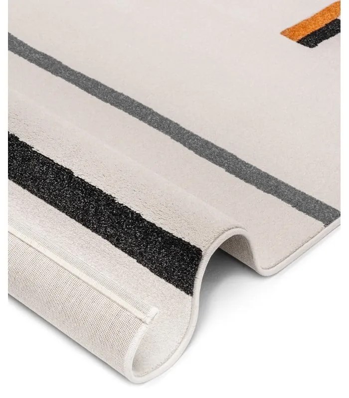 Narancssárga-krémszínű szőnyeg 80x150 cm Linea – Universal