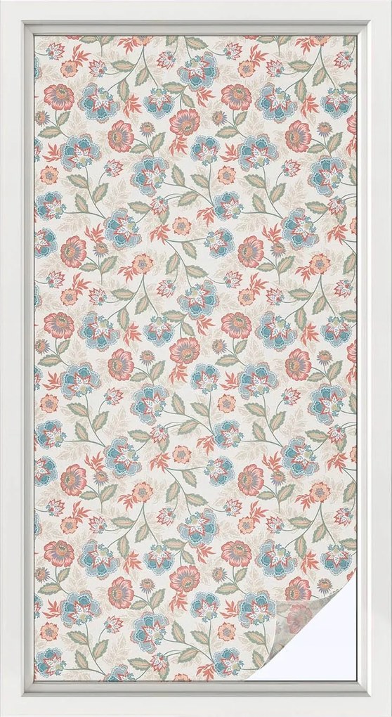 Öntapadós Védőfólia Szélvédőre Virágmintás 50x100 cm