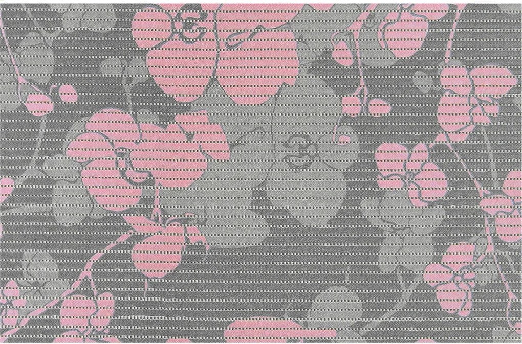 Fürdőszobaszőnyeg univerzális Pvc 45x65 cm virágos